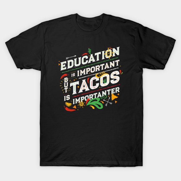 Tacos T-Shirt by BadBox